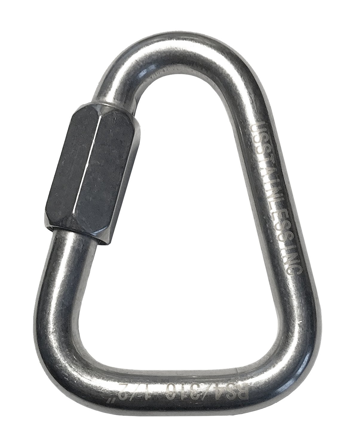 US Stainless Stainless Steel 316 Delta Quick Link 1/2" (12mm) Marine Grade Triangle