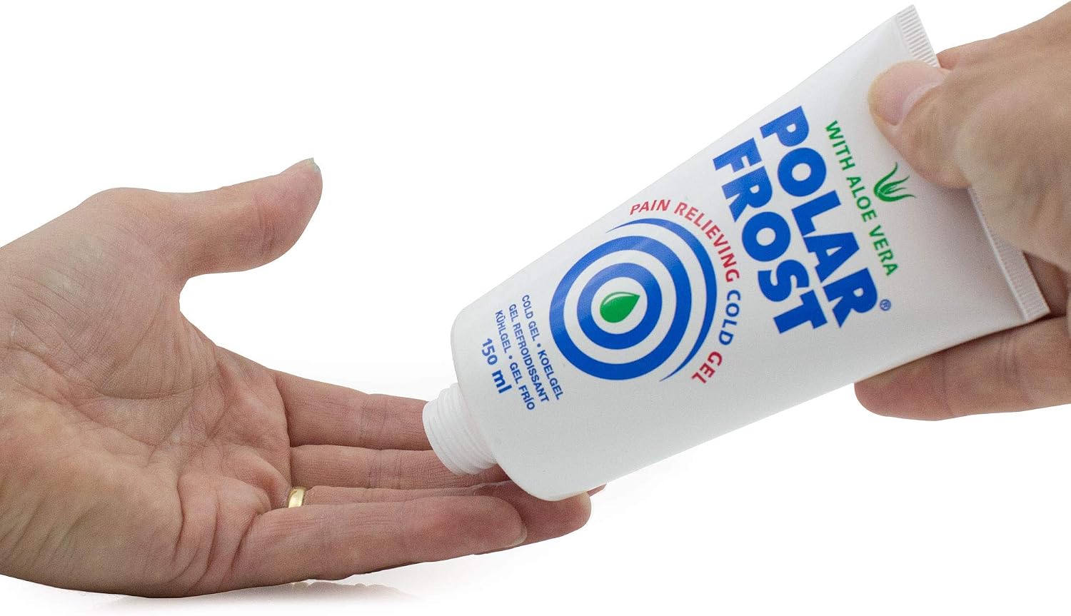 Polar Frost Pain Reliever Cooling Gel Tube 3 Pack 150ml, Topical Analgesic Cold Applied Gel for Muscle Joint - Image 3