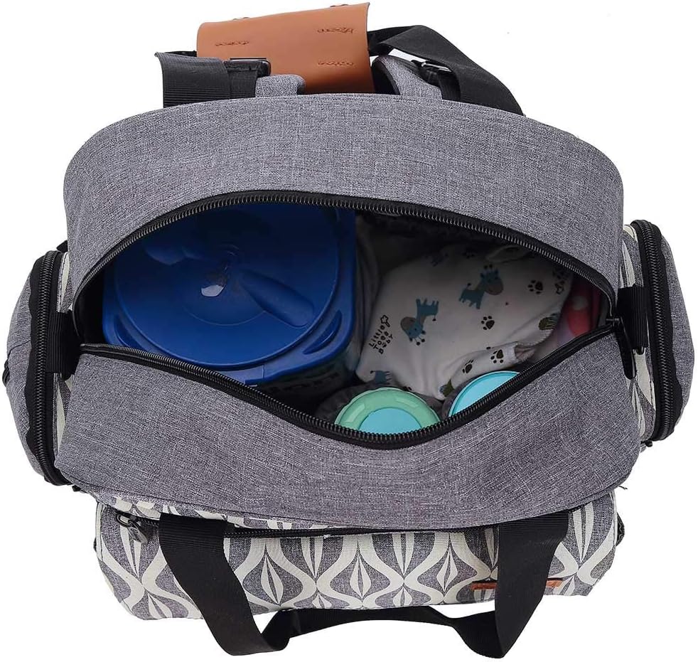 lekebaby messenger nappy changing bag