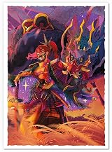 Dragon Shield Matte Art Sleeves The Fallen 100 CT - Smooth & Tough view 4