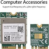 ASHATA Mini WiFi Card RTL8822CE M.2 NGFF 2.4/5GHz WiFi 5 Bluetooth 5.0 view 2