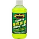 TSI Supercool 48663-8D 1234yf EV Electric Vehicle POE 68 Viscosity with UV Dye 8oz 1-Pack