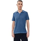 Onia Men's Cotton Textured Johnny Collar Polo
