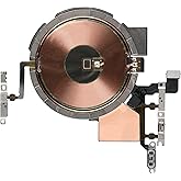 Risidamoy for iPhone 14 Pro Wireless Charging Power On/Off Volume Button | Power On/Off Volume Button NFC Chip Wireless Charger Power Volume Button Flex Cable Replacement A2650 A2889 A2890 A2891 A2892