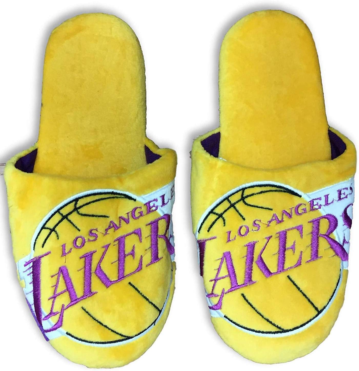 lakers slippers