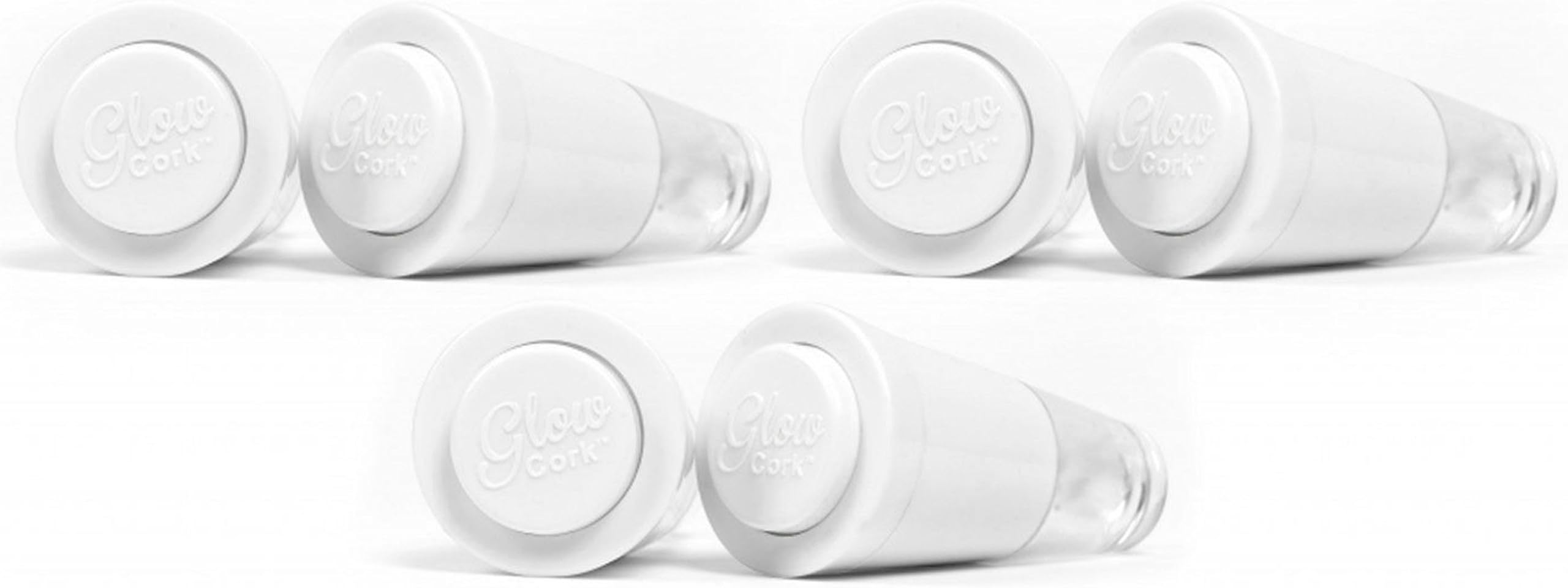 Addliquid Set of 6 LED Bottle Cork Lights Colour Changing Glow Light Great for Wine / Beer Bottles