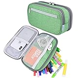 Chelory Big Pencil Case Large Capacity Pencil Bag
