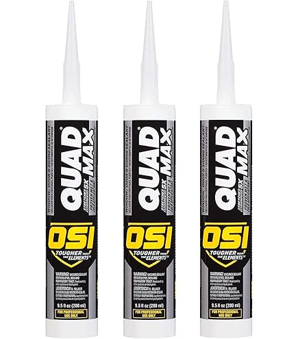 OSI QUAD Window & Door Foam Sealant - 8 Pack Of 16 Oz Cans, Minimal Expansion