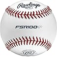 Rawlings | R100-P Practice Baseballs | Collegiate | High School | Youth | Flat/Raised Seam Options