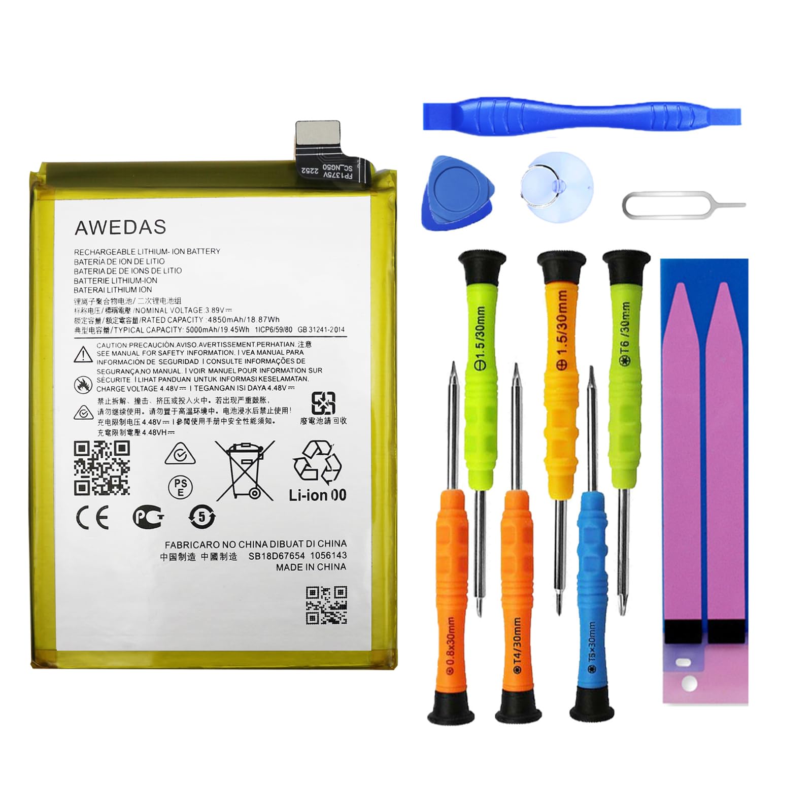AWEDAS Replacement Battery for Edge 2022 Compatible