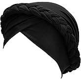 ZLYC Chemo Headwear for Women Pre Tied Turban Headwear Lightweight Beanie Hat