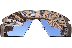 Vonxyz Lenses Replacement for Oakley M Frame 2.0 Strike Sunglass - Chrome MirrorCoat Polarized