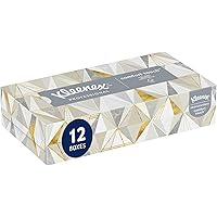 Kleenex® Professional Facial Tissue, Bulk (03076), 2-Ply, White, Flat Facial Tissue Boxes for Business, Convenience Case (125