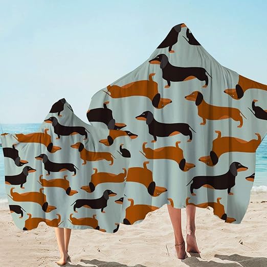 dog hooded towel