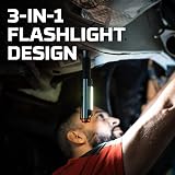 NEBO Big Larry 3 Work Light 600 Lumen COB 3 AA Batteries Included view 5