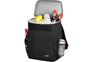 OSOCE Backpack Cooler Insulated Waterproof Leakproof Cooler Back Pack, Large Capacity 30L / 35L Cooler Bag to Beach Lunch Picnic Camping Hiking Fishing Travel