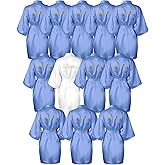 Jecery 12 Pcs Bridesmaid Robes Bride Kimono for Wedding Day Satin Embroidered Bridal Party Robes