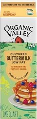 Organic Valley Organic, Cultured Buttermilk 1%, 32 oz