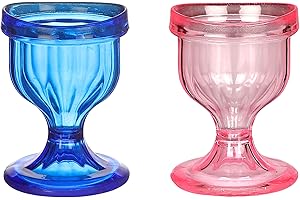 HEALTHGOODSIN Eye Wash Cup Set of 2 for Keep Your Eyes Clean and Healthy - Pink and Blue Color