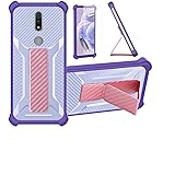 Aroepurt Case for Nokia 2.4 Phone Case Stand Cover