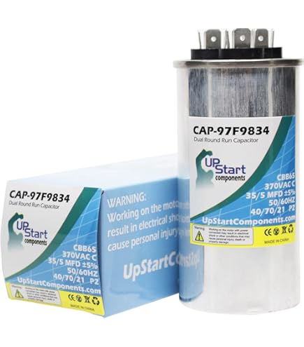 4-Pack Replacement 35/5 MFD 370 Volt Round Dual Run