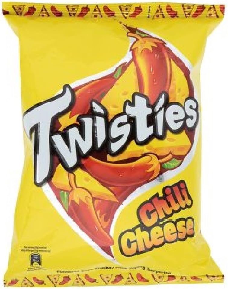 Twisties Corn Snacks 65g (628MART) (Chilli Cheese, 6 Packs)