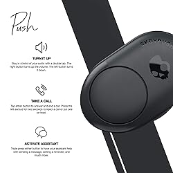 Skullcandy Push True Wireless In-Ear Earbud - Dark