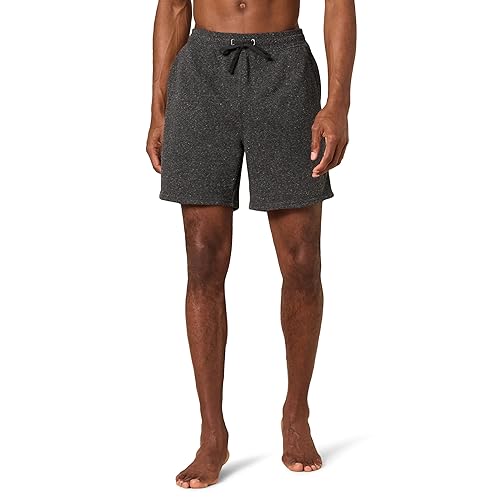 Amazon Essentials Men's Lightweight French Terry Short (Available in Big & Tall), Charcoal Heather, Medium