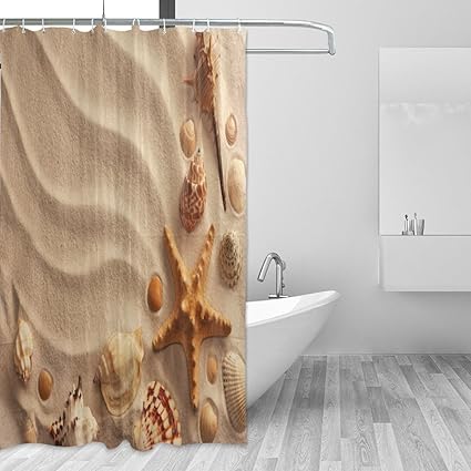 Shower Curtains Waterproof Mould Proof Mildew Resistant Unicorn