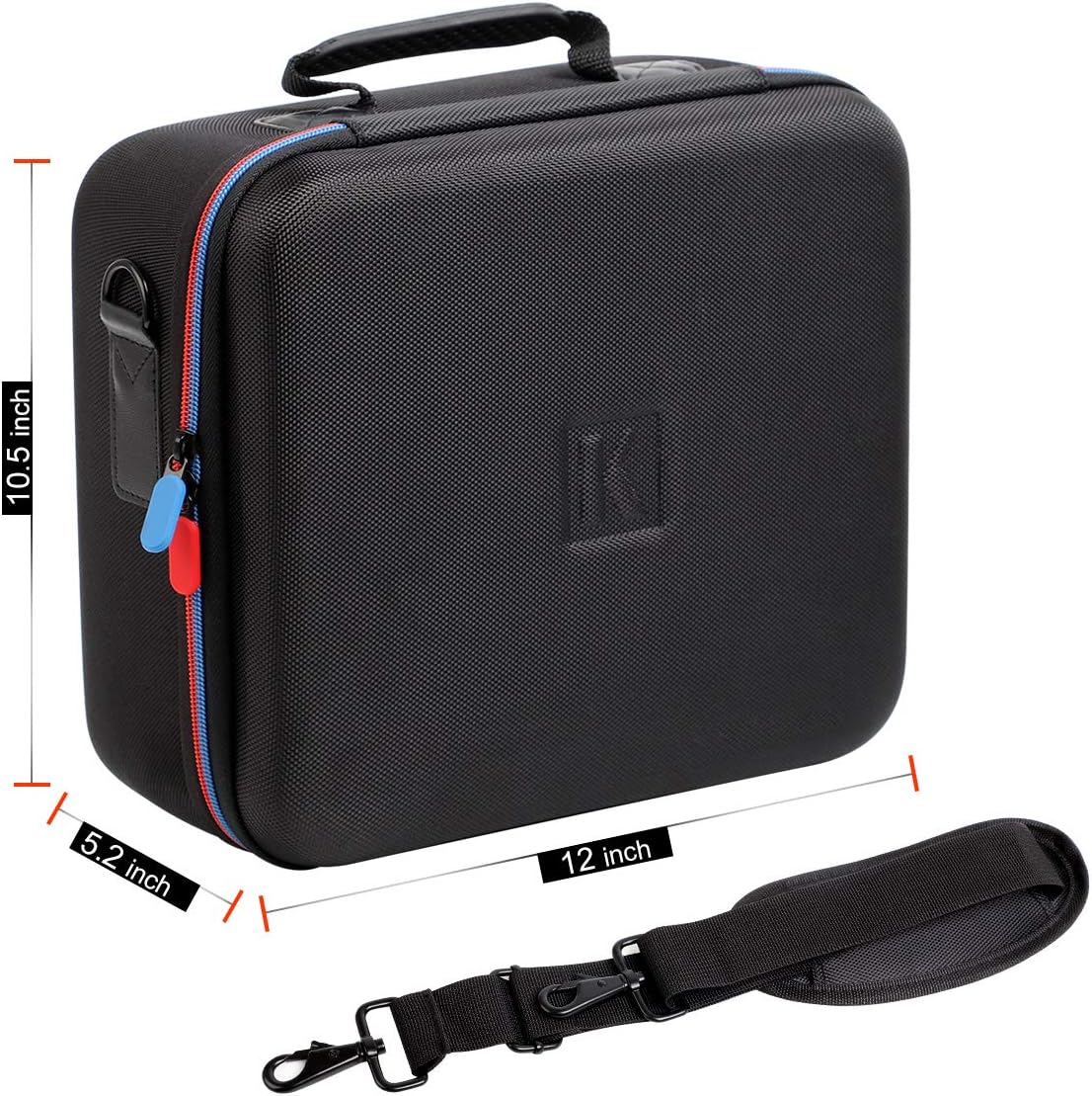 Kootek Large Shockproof Carrying Storage Case for Nintendo Switch, Hard Shell Travel Cases with 21 Games & Shoulder Strap for Switch Console, Pro Controller, Accessories Switch Dock, AC Adapter Cable: Computers & Accessories