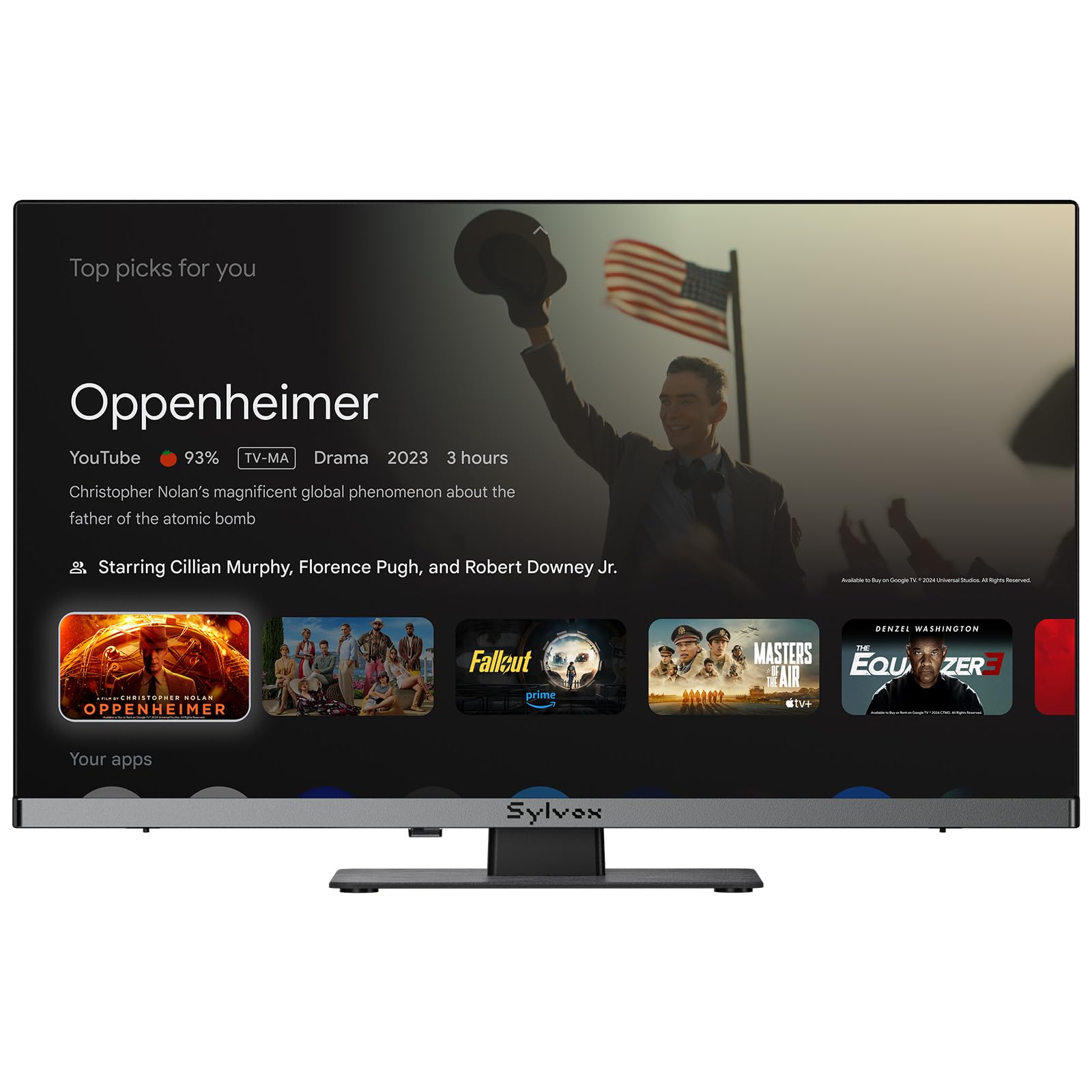 Mua SYLVOX RV TV, 12V QLED TV with DVD Player Built-in, 22 Inch Smart ...