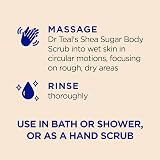 Dr Teal's Vitamin C Shea Sugar Scrub 538g with Essential Oils view 3