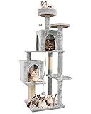 TSCOMON 58.5inch Large Cat Tree Tower Condo for