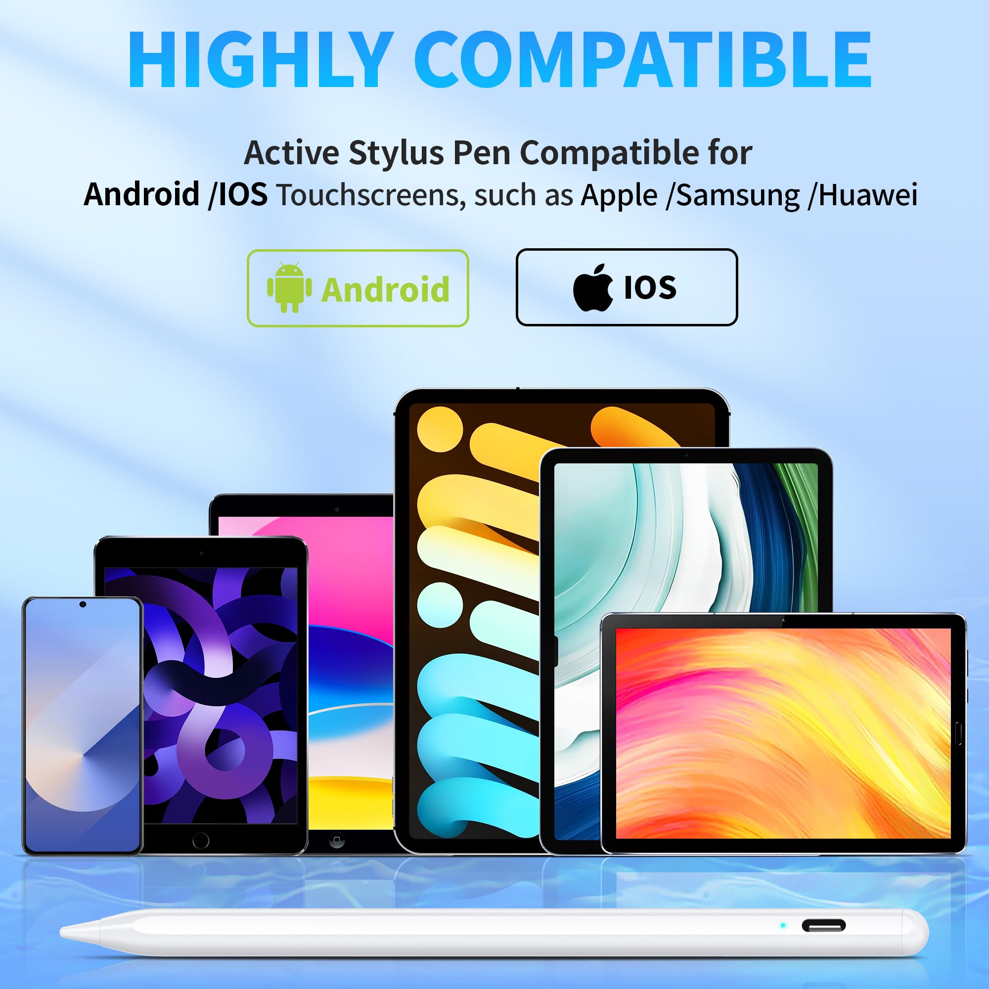 Mua Stylus Pen, Active Stylus Pen Compatible for iOS and Android ...