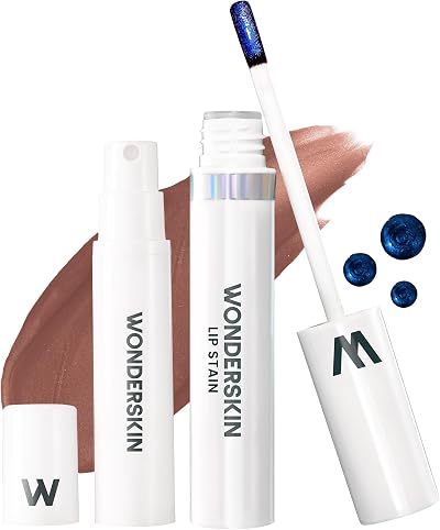 Wonderskin Wonder Blading Lip Stain Peel Off Hush Brown Long Lasting