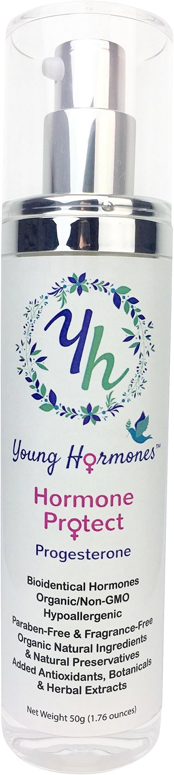 Hormone Protect - Bioidentical Progesterone in an Organic Cream - 200 Pumps Per Bottle!