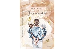 Carnet de notes "Chère éducatrice"