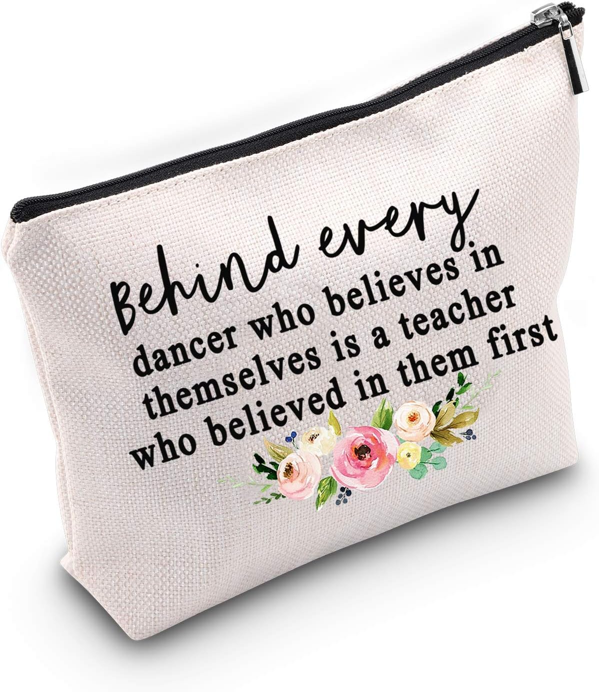 Dance Teacher Appreciation Gift Dance Teacher Cosmetic Bag Makeup Bag