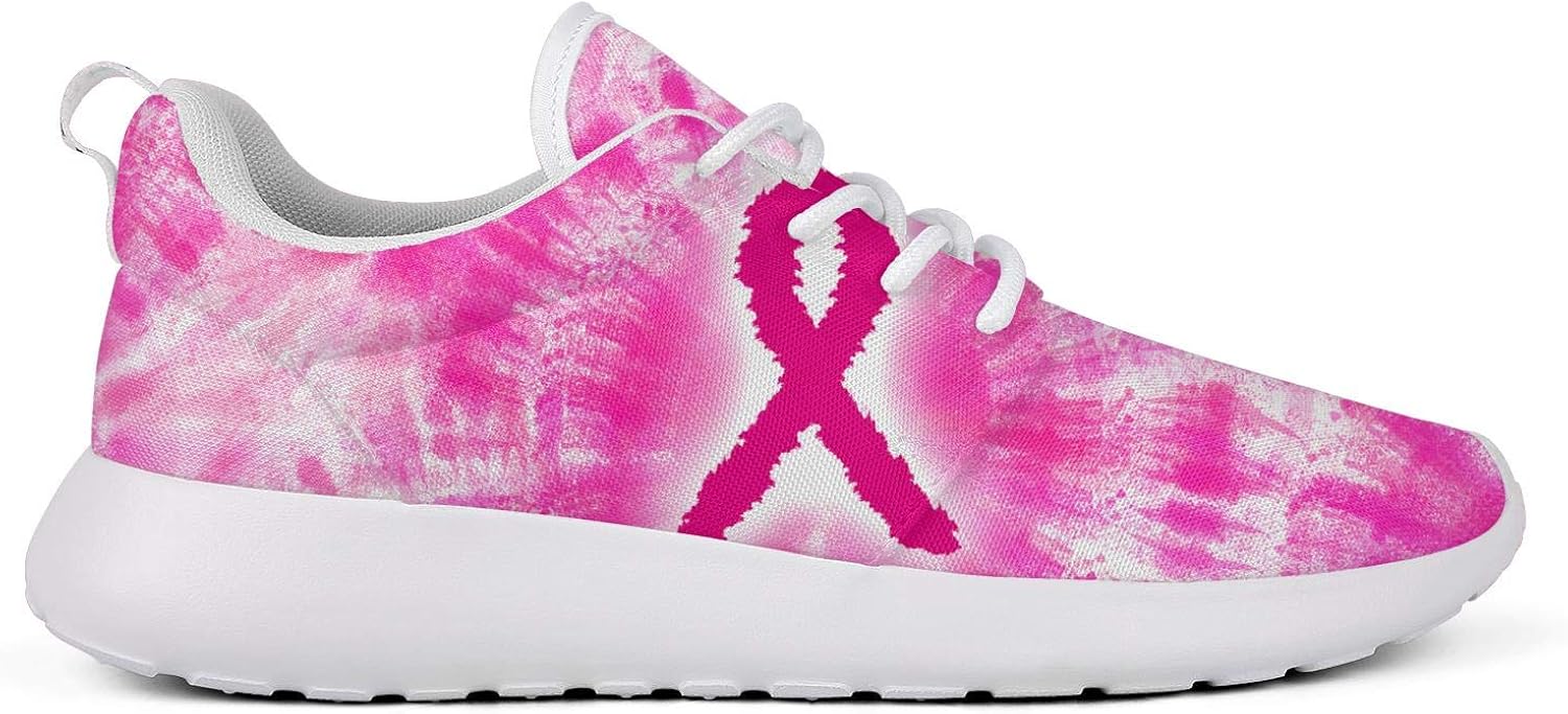 DRTGRHBFG Breast Cancer Awareness Pink Breast Cancer Shoes