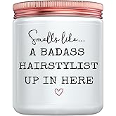 Hairdresser Gifts - Funny Hair Stylist Hairstylist Women Cosmetology Graduation Hair Salon Decor - Birthday Christmas Valentines Thank You Gifts for Beautician