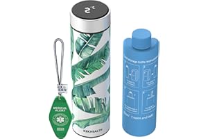 KEKHEALTH Insulin Cooler Travel Case Temp Display Medication Cooler for Travel Medicine Cooler TSA Approved Ice Packs Medical EpiPen Carry Case Diabetic Cooler with Diabetes Travel QR Tag