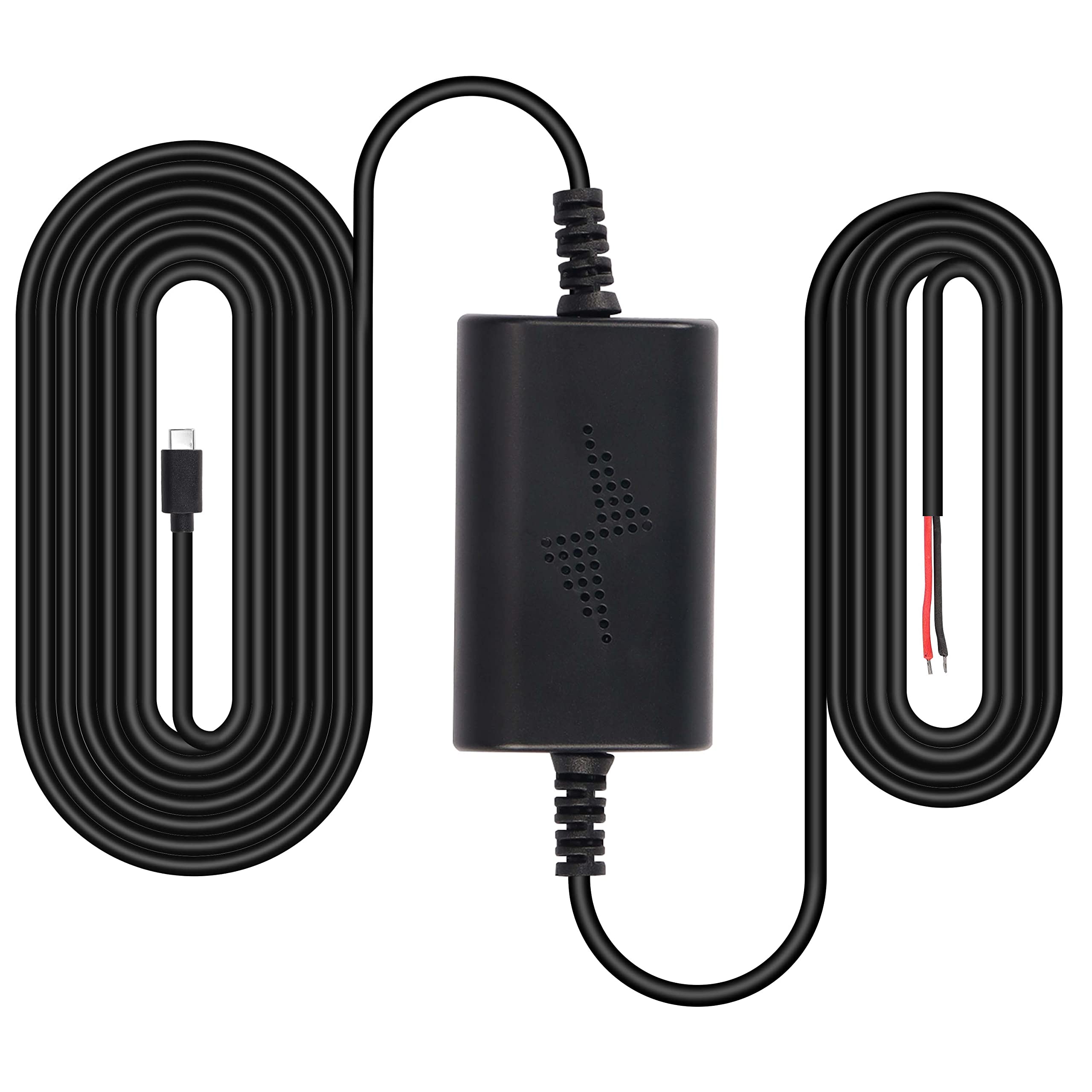 Photo 1 of XMSJSIY Dash Cam Fuse Tap Kit USB-C Type-C Dashcam Hardwire wire Converts 12V-36V to 5V/2.5A Car DVR Charger Power Cord with Low Voltage Protection-10Feet/3M (USB-C)