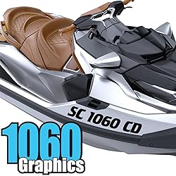 1060 Graphics - Custom Watercraft Number Decals