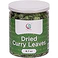 Dried Curry Leaves 0.7 Oz (900+ Leaves) | Aromatic Flavor of Whole Curry Leaves | Kari Patta | Tray Dried Fresh Cury Leaves | Whole Herb to Flavor all Food | Natural Herbs
