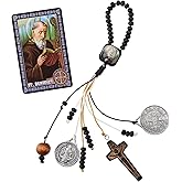 St Benedict Medals for Door with Saint Benedict Prayer Cards Home Protection,House Blessing Catholic Gift Set for New Home Door Hanger Decor,Medalla De San Benito Para La Puerta,Escapularios Catolicos