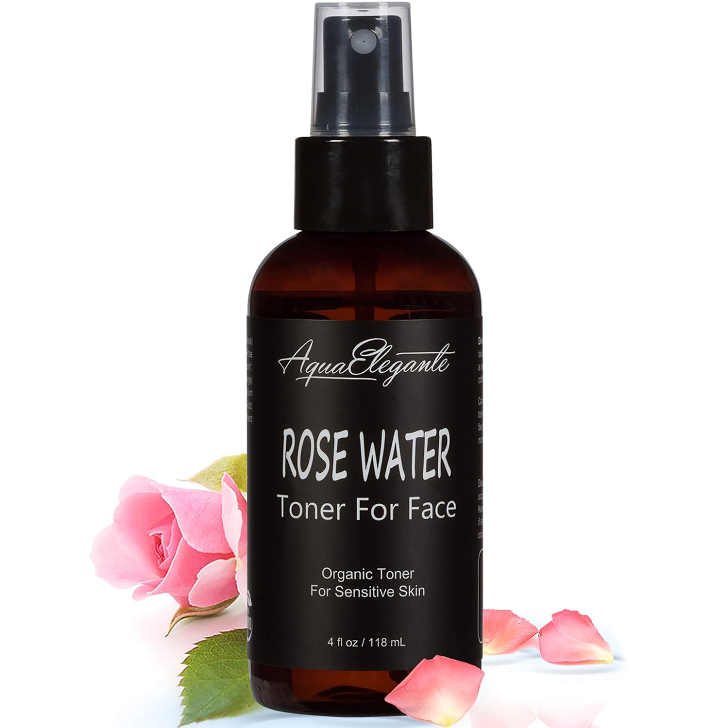Rose Water Toner For Face Hydrating Organic Facial Mist