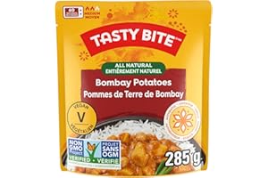 TASTY BITE Bombay Potatoes All Natural Indian Entrée, 285G
