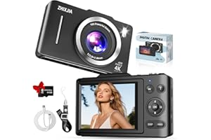 ZHIXJIA Digital Camera, Black