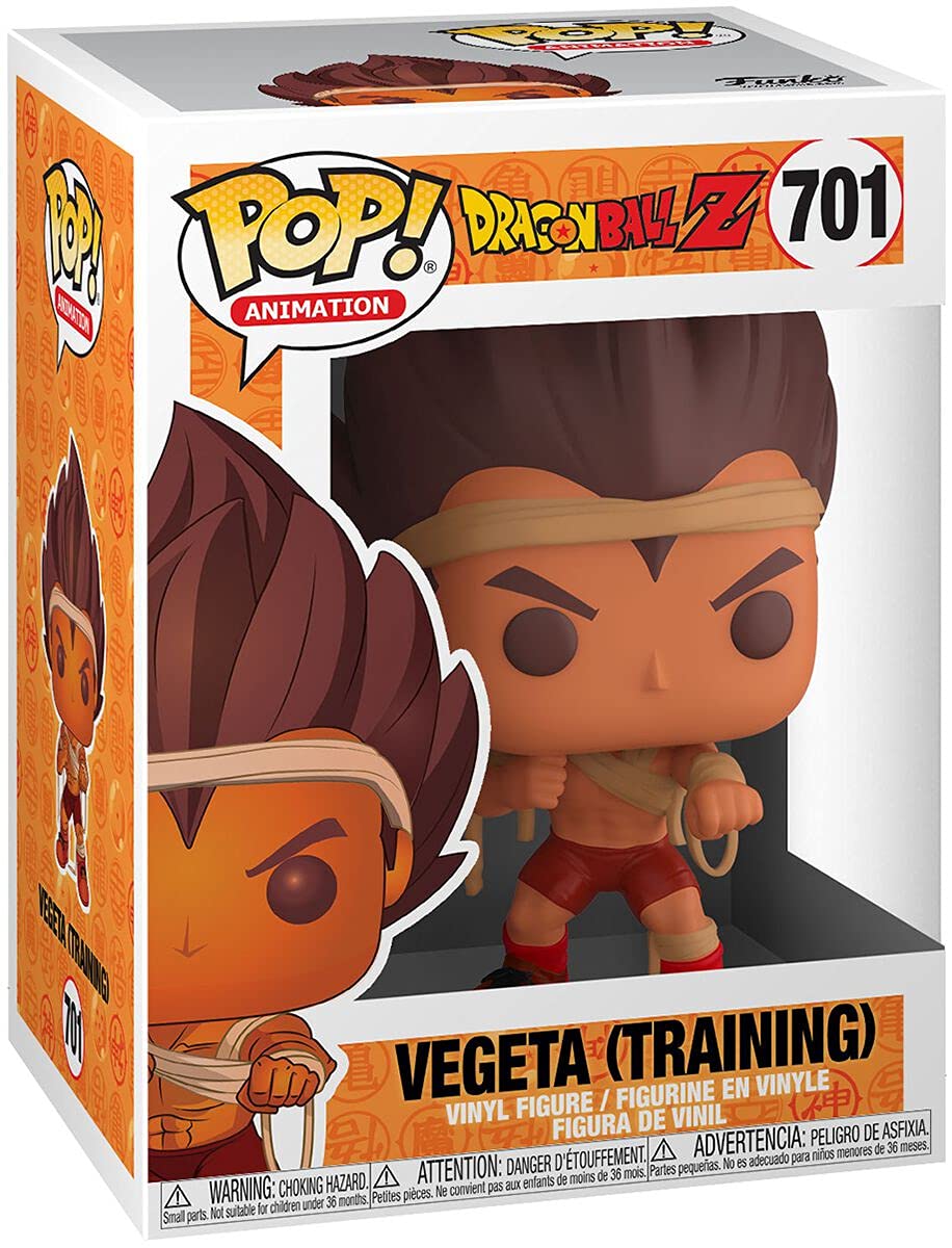 Funko POP! Animation: Dragon Ball Z - Training Vegeta Dragonball - Collectable Vinyl Figure - Gift Idea - Official Merchandise - Toys for Kids & Adults - Anime Fans - Model Figure for Collectors