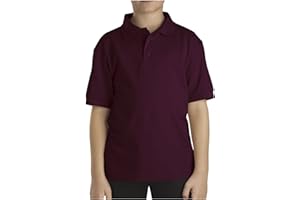 Dickies Boys' Short Sleeve Pique Polo